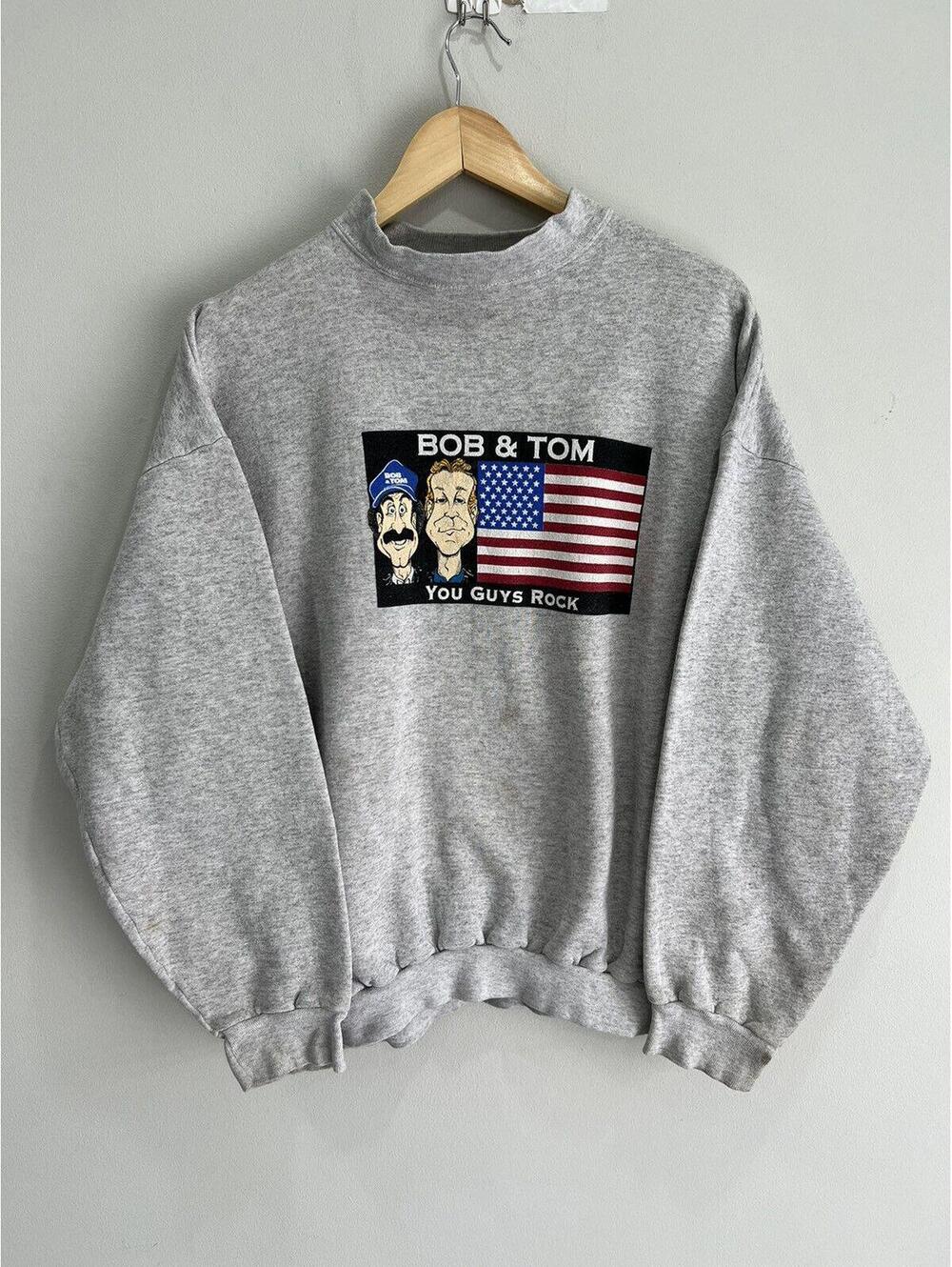 Vintage Bob And Tom sweater sweatshirt you rock